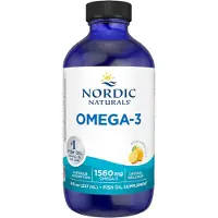 Nordic Naturals Omega 3, Citronsmak, 1 560 mg, 237 ml(8 fl oz)