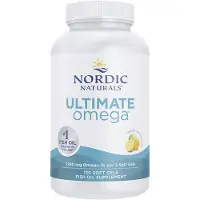Nordic Naturals , Ultimate Omega, Great Lemon, 120 Mygla (640 mg per Mygel)