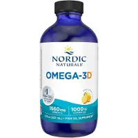 Nordic Naturals , Omega-3D, Citron, 8 fl oz (237 ml)