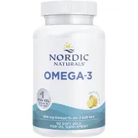 Nordic Naturals , Omega-3, Lemon, 690 mg, 60 Myggor (345 mg per Mygg)