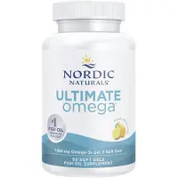 Nordic Naturals , Ultimate Omega, Lemon, 1,280 mg, 60 mjuka Gel