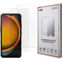 Saii Samsung Galaxy Xcover7 3D Premium Härdat Glas Skärmskydd - 9H - 2 St.