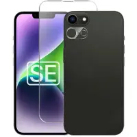 Mtp Products iPhone 16e/17e 2-i-1 Set Härdat Glas Skärmskydd & Kamera Lins - 9H