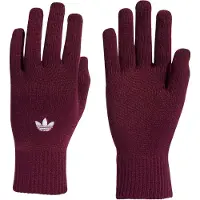 Adidas Originals Handskar - Stickad - Adicolor GL - Maroon - - XS - Xtra Small - Handskar