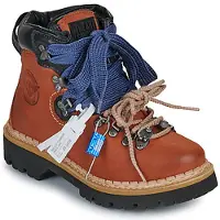 Art unisex. 1003011MH603_006 Ankelkängor i läder 0030 Air Alpine orange (39), Hud, Brun, Karta, Nyckelband, Casual