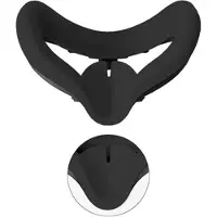 Mtp Products Oculus Quest 2 Svettbeständigt Ansiktsgränssnitt / Silikon Cover - Svart