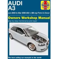 Audi A3 Petrol & Diesel (Jun 03 - Mar 08) Haynes Repair Manual