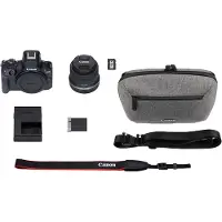 Canon EOS R50 + RF-S 18-45mm Reseset (Axelväska & 64GB SD-kort)