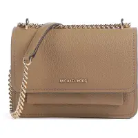 Michael Kors Claire Small Axelremsväska Ijusbrun