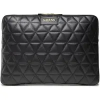 GUESS Quiltat fodral för en 13" bärbar dator - svart