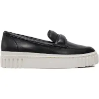 Clarks Mayhill Cove Svarta Läder Skor