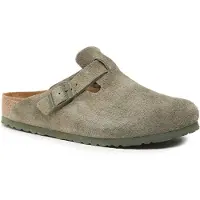 Birkenstock - Sandaler och flip-flops - Boston LEVE Regular Thyme för UnisexLäder - Storlek 44 - Khaki