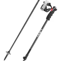 LEKI Peak Vario 3D Black-Dark Anthracite-Orange