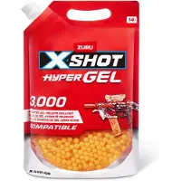 XShot Gelbollar - Hyper Gel - 3000 st. - Refill Förp - - One Size - Leksaker