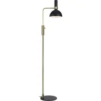 Markslöjd Golvlampa Larry, dimbar, Svart, Vardagsrum / matsal, Metall, Modern, Golvlampa