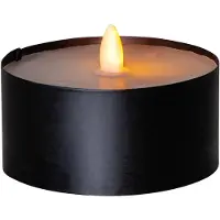 Star Trading LED Ljus Torch Candle | 7cm | svart []