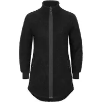 Urberg Women's Bonded Pile Jacket Long Black Beauty