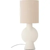 Bloomingville Bordslampa , Beige, Vardagsrum, Keramik, Skandinavisk