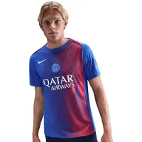 Nike Paris Saint-Germain Tränings T-Shirt Dri-FIT Academy Pro Pre Match 3rd - Hyper Royal/Röd/Vit - , storlek Medium