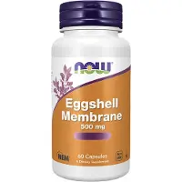 Now , Äggskal membran, 500 mg, 60 Veg kapslar