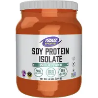 Now - Soy Protein Isolate Variationer Unflavored - 544g