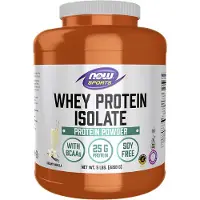 Now Vassleproteinisolat Krämig Vaniljpulver