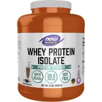 Now Sport, Vassleproteinisolat, Krämig Choklad, 2 268 G (2,5 kg)