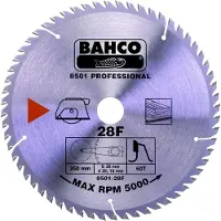 Bahco Cirkelsågblad Med 40 Tänder För Trådsågar I Trä 315 Mm