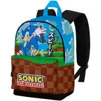 KARACTERMANIA Sonic The Hedgehog Sega Greenhill Small Fan Hs Ryggsäck