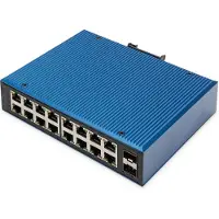 Digitus DN-651138 DN-651138 Industrial Ethernet Switch 16 + 2 Port 10 / 100 / 1000 MBit/s