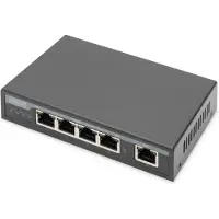 Digitus DN-95128-1 PoE-Extender 1 GBit/s IEEE 802.3af (12.95 W), IEEE 802.3at (25.5 W), IEEE 802.3bt, IEEE802.3af (15,4 W), IEEE802.3at (30 W)