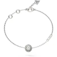 GUESS M'ama non m'ama silverfärgat armband JUBB04668JWRHS