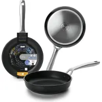 Jamon IBILI - Titan Stekpanna, 20 cm, Gjutaluminium, Non-stick, Induktionskompatibel