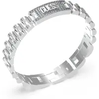 GUESS Empire stålfärgad pave armband JUMB03200JWSTT/U