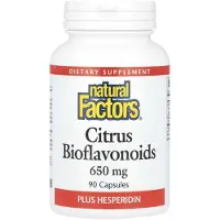 Natural Factors Citrusbioflavonoider med hesperidin, 650 mg, 90 kapslar
