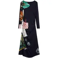 Desigual Klänning blandade färger / svart