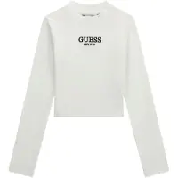GUESS T-shirt svart / vit
