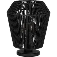 Eglo PERSLEY bordslampa Ø220 E27 svart FSC