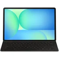 Samsung EF-DX620 - Tangentbord och foliefodral (bokomslag) - slim, AI-tangent - trådlös - POGO pin, Bluetooth - svart tangentbord, svart fodral - f...