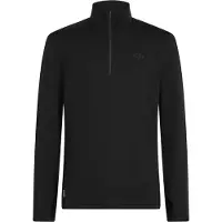 Icebreaker - Underställ - M Merino 300 Original LS Half Zip Black för UnisexUll - Storlek M - Svart