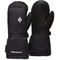 Black Diamond - Outdoorkläder dam - Absolute Mitts Black för UnisexLäder - Storlek S - Svart