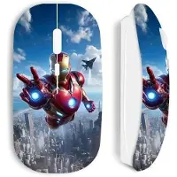 CAPACHEAP Souris - Maniacase - Iron Man Attaque - Sans Fil - Design Ergonomique - Confortable