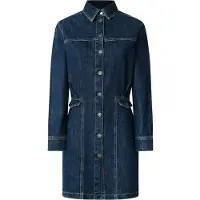 Pepe Jeans Gemma Denim Klänning Med Långa ärmar