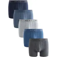 Next Boxershorts marinblå / rökblå / duvblå / antracit / ljusgrå