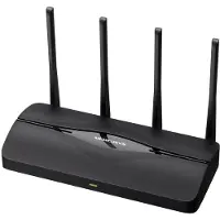 Mercusys MR27BE, Wi-Fi 7 (802.11be), Dual-band (2,4 GHz / 5 GHz), Nätverksansluten (Ethernet), Svart, Bordsrouter