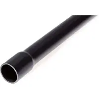 DIETZEL styvt plaströr halogenfritt 20 mm HFPRM Turbo 750 LSF0H svart med muff 3 meter