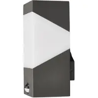 LUCANDE - Kiran Utomhus Vägglampa w/Sensor Graphite