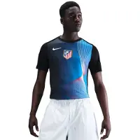 Nike Atletico Madrid Tränings T-Shirt Dri-FIT Academy Pro Pre Match 3rd - Svart/Blå/Vit - , storlek Medium