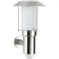 Albert Vägglampa utomhus TEA, Aluminium / grå / zink, Rostfritt stål, Modern