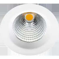 SG ARMATUREN A/S Downlight Jupiter Pro LED 25W 3000K 1920 lm, 40°, utomhus vit